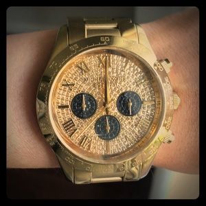 Gold MK Watch